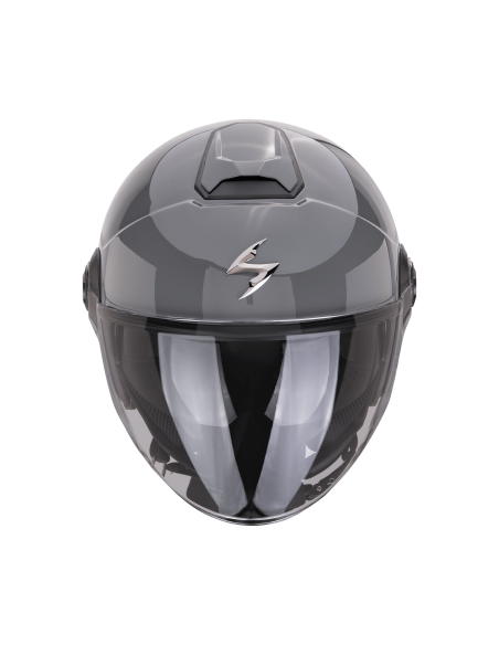 SCORPION EXO-CITY II BEE GREY/YELLOW/BLACK ATVIRAS MOTO ŠALMAS