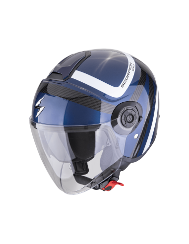 SCORPION EXO-CITY II RIVA BLUE/BLACK OPEN MOTORCYCLE HELMET
