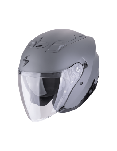 SCORPION ОТКРЫТЫЙ МОТОЦИКЛЕТНЫЙ ШЛЕМ EXO-Z1 SOLID MATT CEMENT GREY