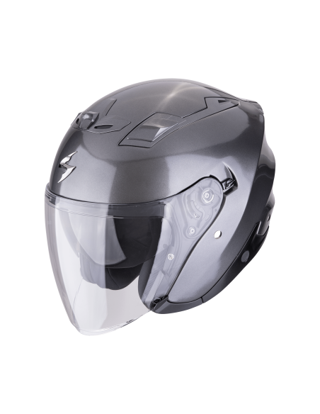 SCORPION ОТКРЫТЫЙ МОТОЦИКЛЕТНЫЙ ШЛЕМ EXO-Z1 SOLID METALLIC GREY