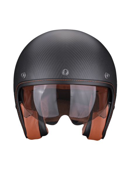 SCORPION ОТКРЫТЫЙ МОТОШЛЕМ BELFAST CARBON EVO MATT BLACK
