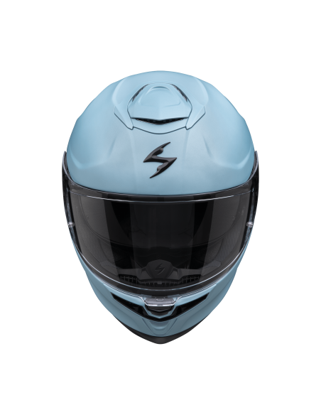 SCORPION EXO-GT SP AIR SOLID MATT CELESTIAL BLUE SPORTINIS/UŽDARAS MOTO ŠALMAS