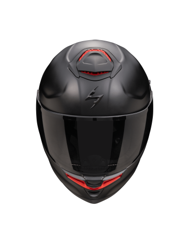 SCORPION EXO-GT SP AIR SOLID MATT BLACK SPORTINIS/UŽDARAS MOTO ŠALMAS