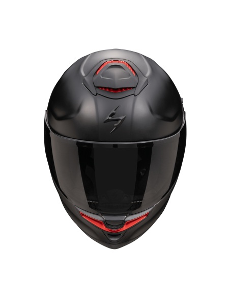 SCORPION EXO-GT SP AIR SOLID MATT BLACK SPORTINIS/UŽDARAS MOTO ŠALMAS