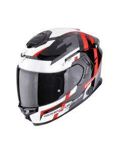 SCORPION EXO-GT SP AIR TORNADO BLACK/RED SPORTINIS/UŽDARAS MOTO ŠALMAS