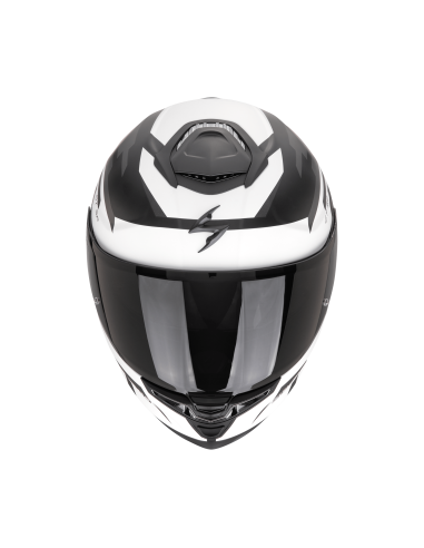 SCORPION EXO-GT SP AIR TORNADO MATT BLACK/SILVER SPORTINIS/UŽDARAS MOTO ŠALMAS