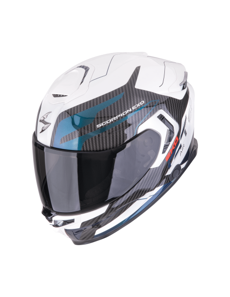 SCORPION EXO-GT SP AIR FLEX WHITE/CHAMELEON SPORTINIS/UŽDARAS MOTO ŠALMAS