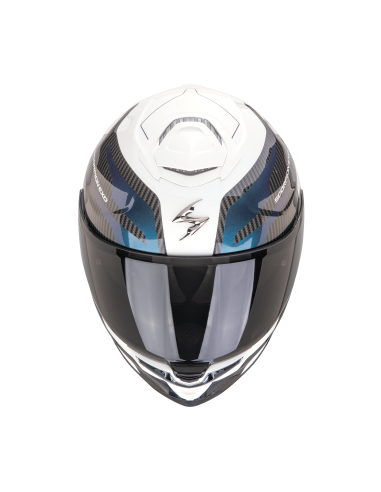 SCORPION EXO-GT SP AIR FLEX WHITE CHAMELEON SPORTINIS/UŽDARAS MOTO ŠALMAS