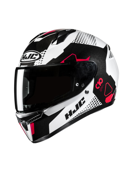 HJC C10 ASPA/MC1 SPORTINIS/UŽDARAS MOTO ŠALMAS