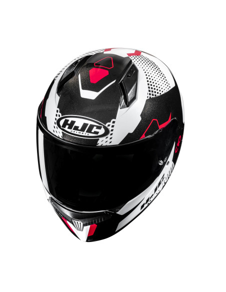 HJC C10 ASPA/MC1 SPORTINIS/UŽDARAS MOTO ŠALMAS