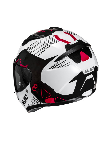 HJC C10 ASPA/MC1 SPORTINIS/UŽDARAS MOTO ŠALMAS