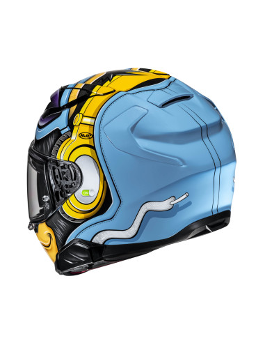 HJC F71 MONKEY DJ/MC23 SPORTINIS/UŽDARAS MOTO ŠALMAS