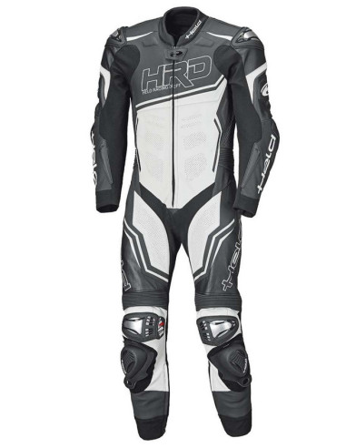 HELD SLADE II WHITE ONE-PIECE LEATHER MOTO SUIT