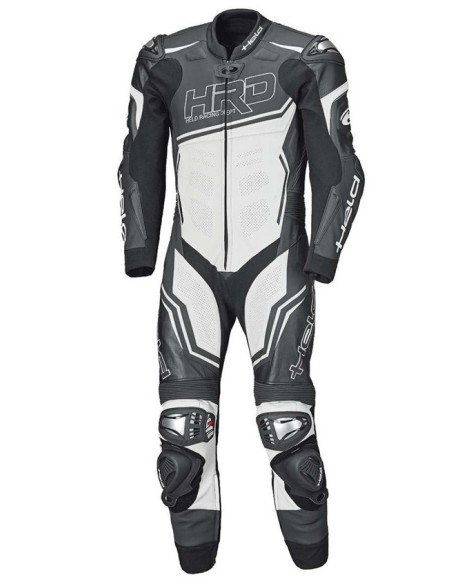 HELD SLADE II WHITE ONE-PIECE LEATHER MOTO SUIT