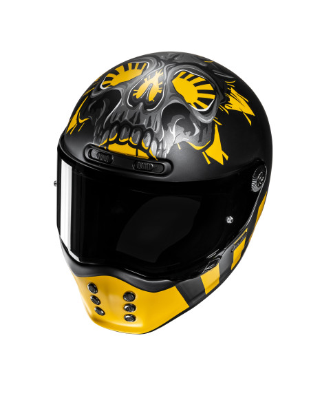 HJC V10 CRANIA/MC3SF UŽDARAS MOTO ŠALMAS