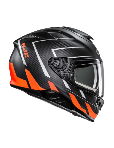 HJC RPHA 71 CARBON CANO/MC6HSF SPORTINIS/UŽDARAS MOTO ŠALMAS