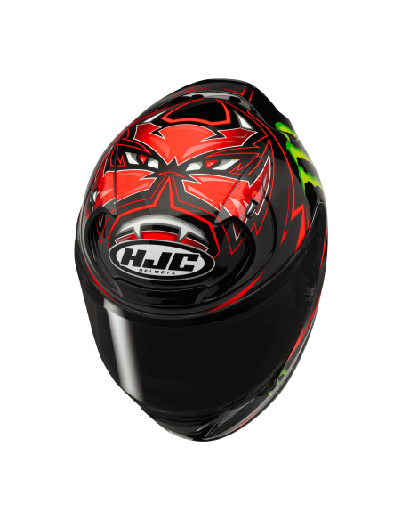 HJC RPHA 12 QUARTARARO/MC1 SPORTS/CLOSED MOTORCYCLE HELMET