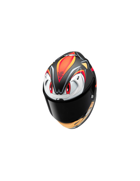 HJC RPHA 12 SHADOW/MC1SF SPORTINIS/UŽDARAS MOTO ŠALMAS