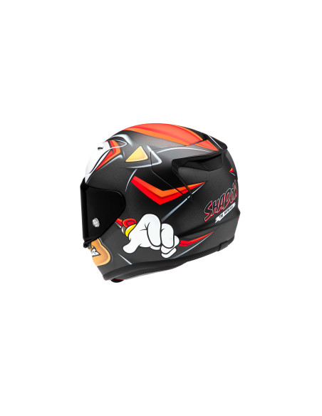 HJC RPHA 12 SHADOW/MC1SF SPORTINIS/UŽDARAS MOTO ŠALMAS