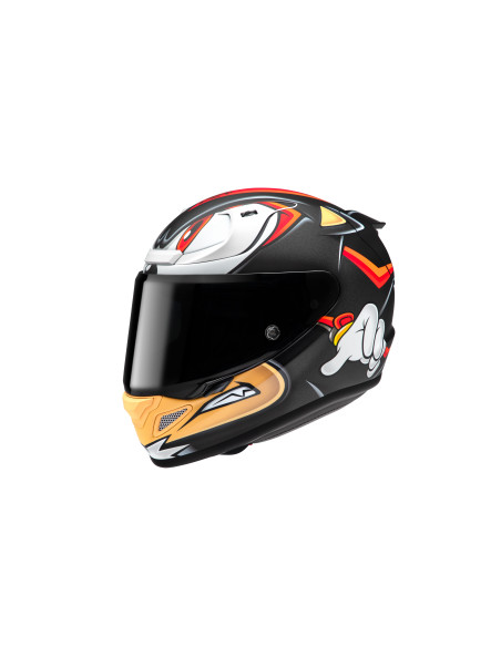 HJC RPHA 12 SHADOW/MC1SF SPORTINIS/UŽDARAS MOTO ŠALMAS