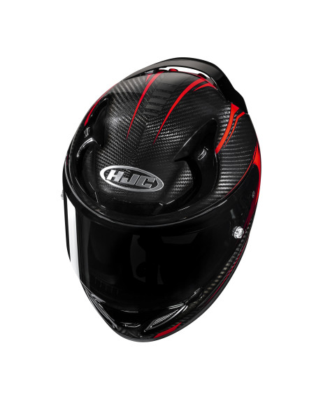 HJC RPHA 12 CARBON KERES/MC1 SPORTINIS/UŽDARAS MOTO ŠALMAS