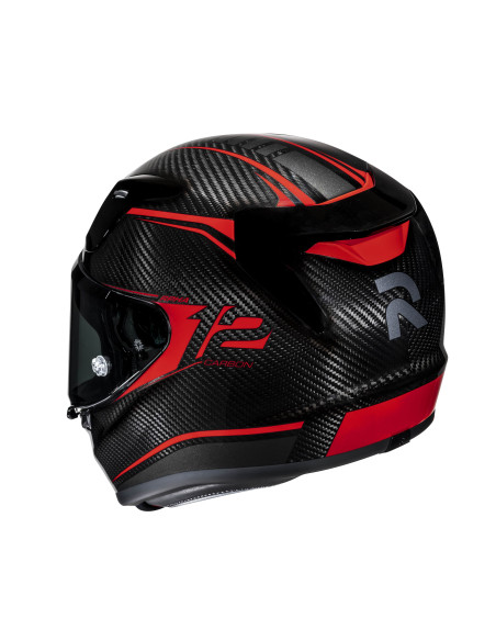 HJC RPHA 12 CARBON KERES/MC1 SPORTINIS/UŽDARAS MOTO ŠALMAS