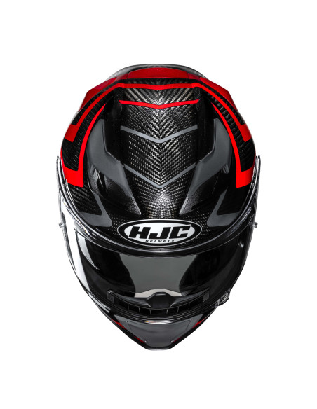 HJC F71 CARBON NEVIO/MC1 SPORTINIS/UŽDARAS MOTO ŠALMAS