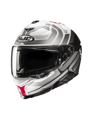 HJC i71 VIZ/MC1SF SPORTINIS/UŽDARAS MOTO ŠALMAS