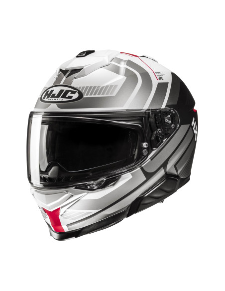 HJC i71 VIZ/MC1SF SPORTINIS/UŽDARAS MOTO ŠALMAS