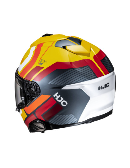 HJC i71 VIZ/MC3SF SPORTINIS/UŽDARAS MOTO ŠALMAS