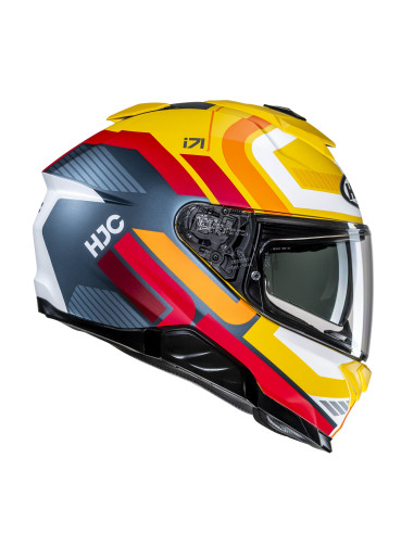 HJC i71 VIZ/MC3SF SPORTINIS/UŽDARAS MOTO ŠALMAS
