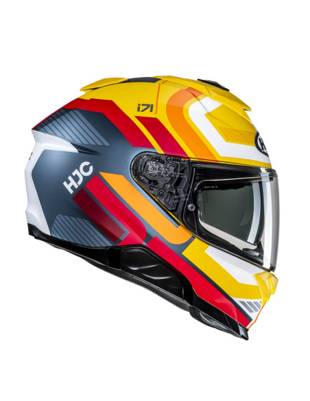 HJC i71 VIZ/MC3SF SPORTINIS/UŽDARAS MOTO ŠALMAS