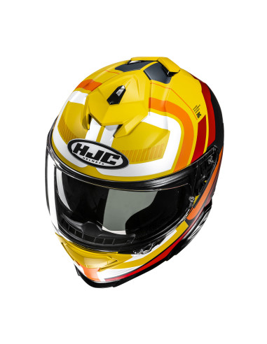 HJC i71 VIZ/MC3SF SPORTINIS/UŽDARAS MOTO ŠALMAS