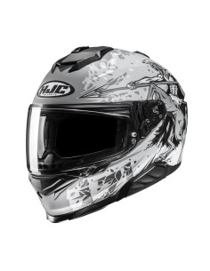 HJC i71 TAURUS/MC10SF SPORTINIS/UŽDARAS MOTO ŠALMAS