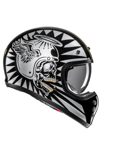HJC V60 FLAME/MC9 KROSINIS MOTO ŠALMAS