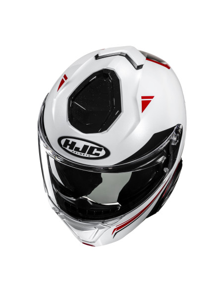 HJC i91 TRICUS/MC1 FLIP-UP MOTO ŠALMAS