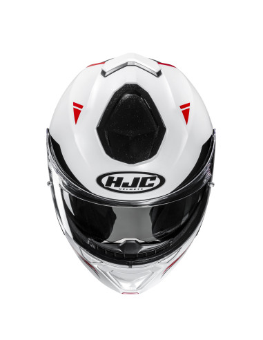 HJC i91 TRICUS/MC1 FLIP-UP MOTO ŠALMAS