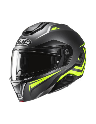HJC i91 TRICUS/MC3HSF FLIP-UP MOTO ŠALMAS