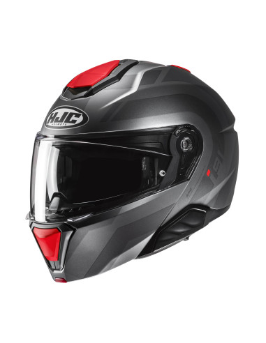 HJC i91 ARVEN/MC1SF FLIP-UP MOTO ŠALMAS