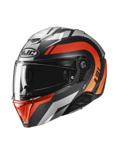 HJC i91 ARVEN/MC6HSF FLIP-UP MOTO ŠALMAS