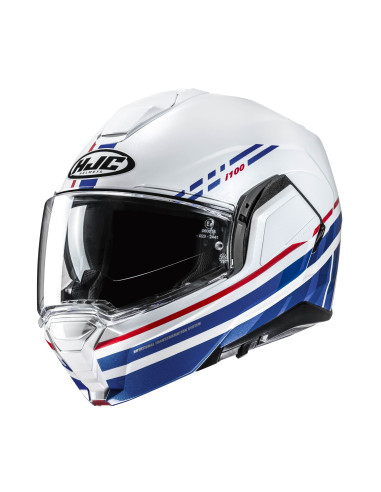 HJC I100 SYSMA/MC21 FLIP-UP MOTORCYCLE HELMET