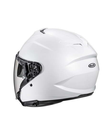 HJC I31 PEARL WHITE OPEN MOTORCYCLE HELMET