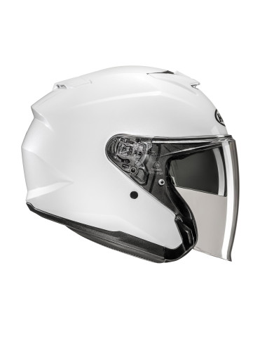 HJC I31 PEARL WHITE OPEN MOTORCYCLE HELMET