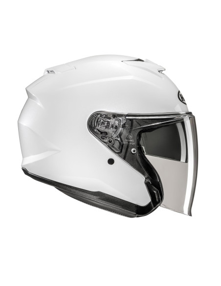HJC I31 PEARL WHITE OPEN MOTORCYCLE HELMET