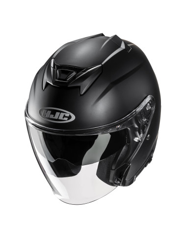 HJC I31 SEMI FLAT BLACK OPEN MOTORCYCLE HELMET