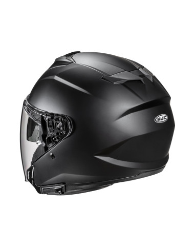 HJC I31 SEMI FLAT BLACK OPEN MOTORCYCLE HELMET