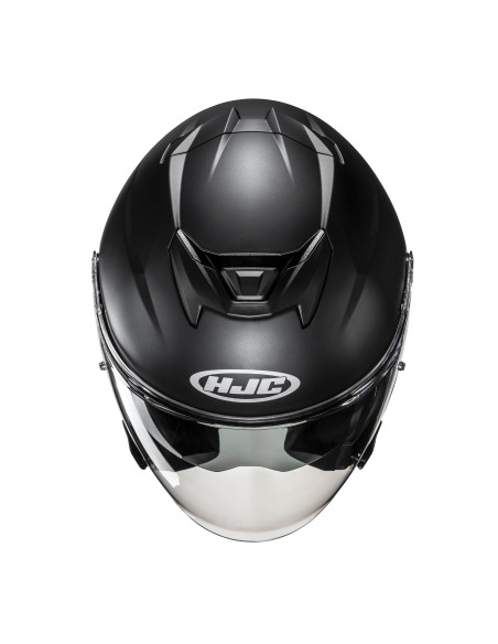 HJC I31 SEMI FLAT BLACK OPEN MOTORCYCLE HELMET
