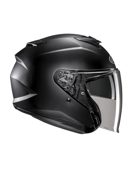 HJC I31 SEMI FLAT BLACK OPEN MOTORCYCLE HELMET