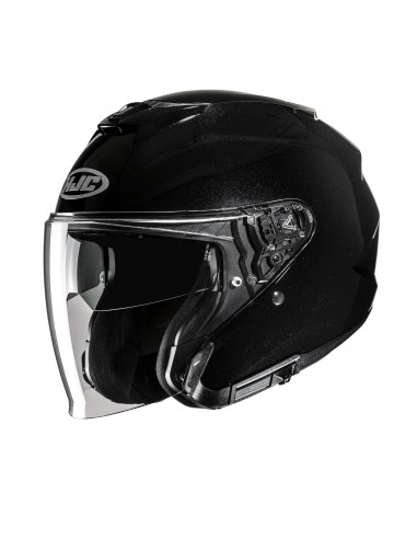 HJC I31 METAL BLACK OPEN MOTORCYCLE HELMET