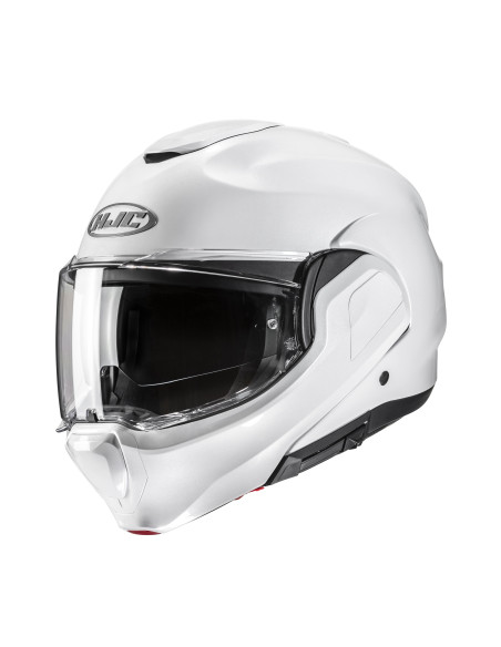 HJC МОТОЦИКЛЕТНЫЙ ШЛЕМ F100 PEARL WHITE FLIP-UP